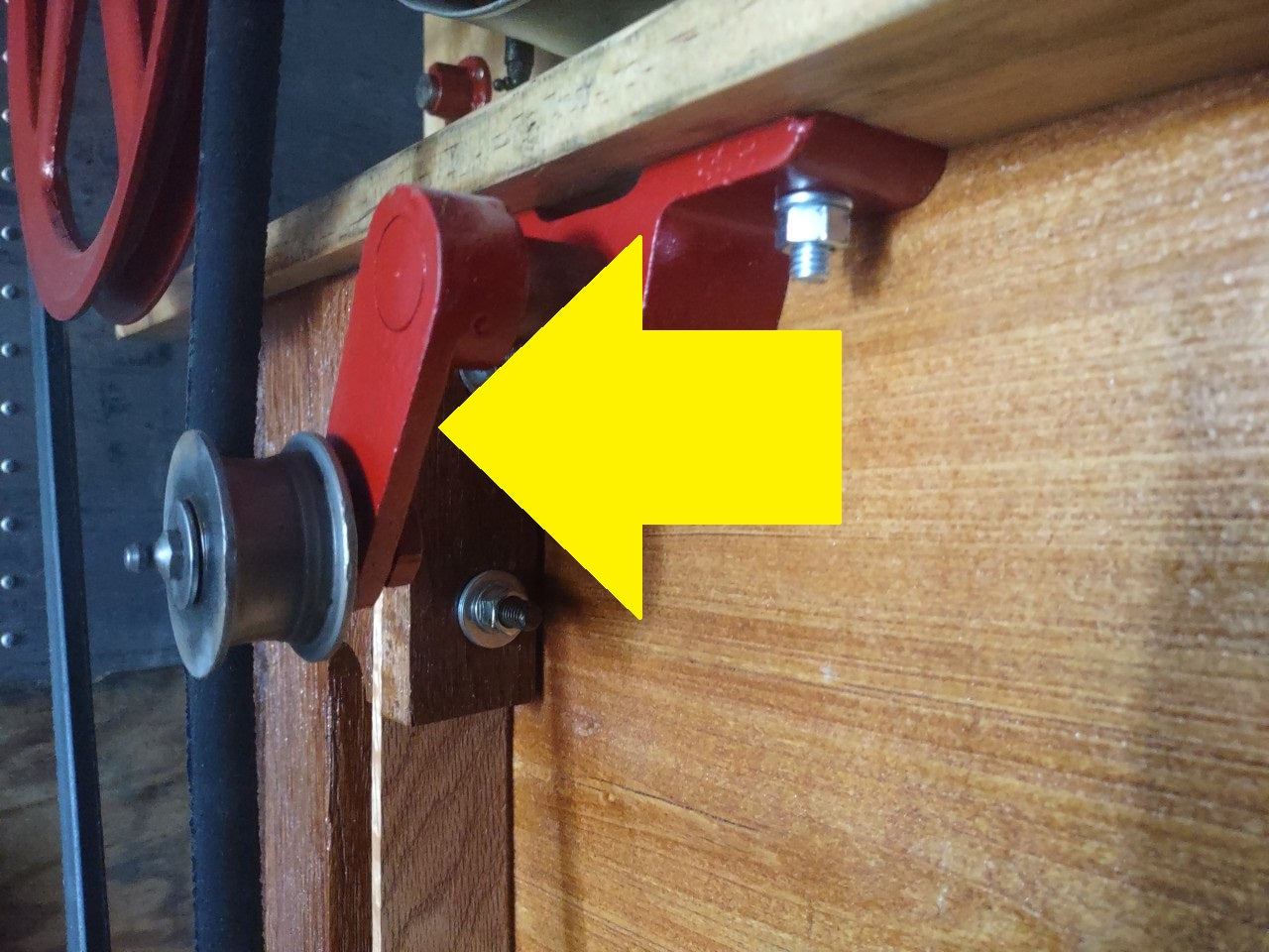 Pivot Lever for Clipper Belt Tightener