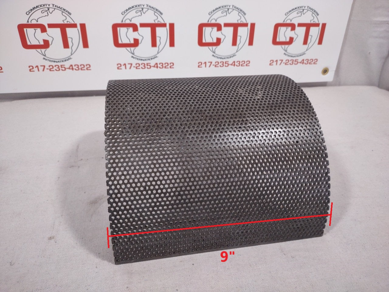 CS Bell # 20 Hammer Mill Screen