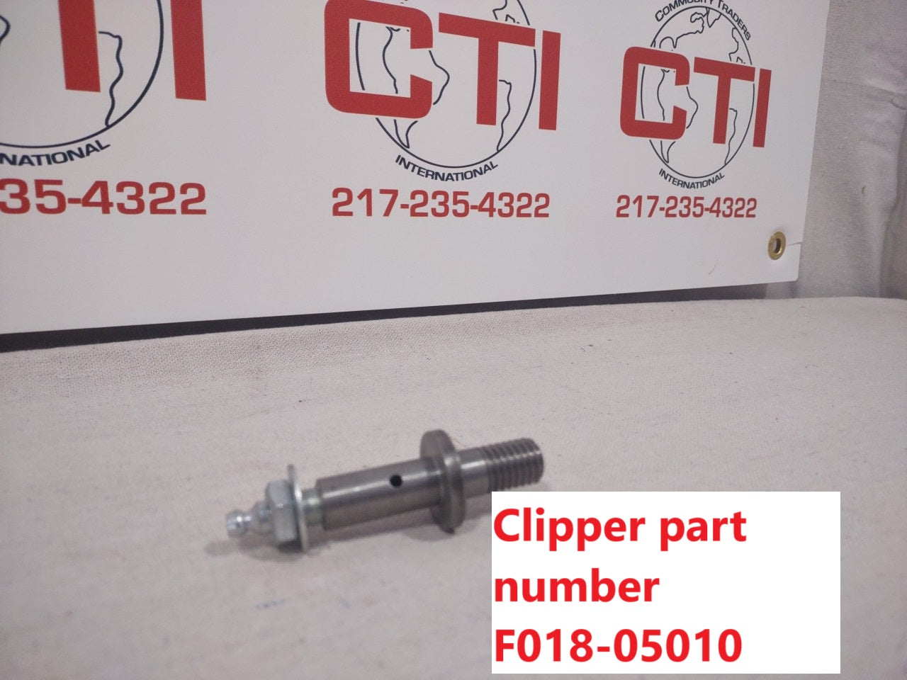 Belt Tightener Axle With Hardware