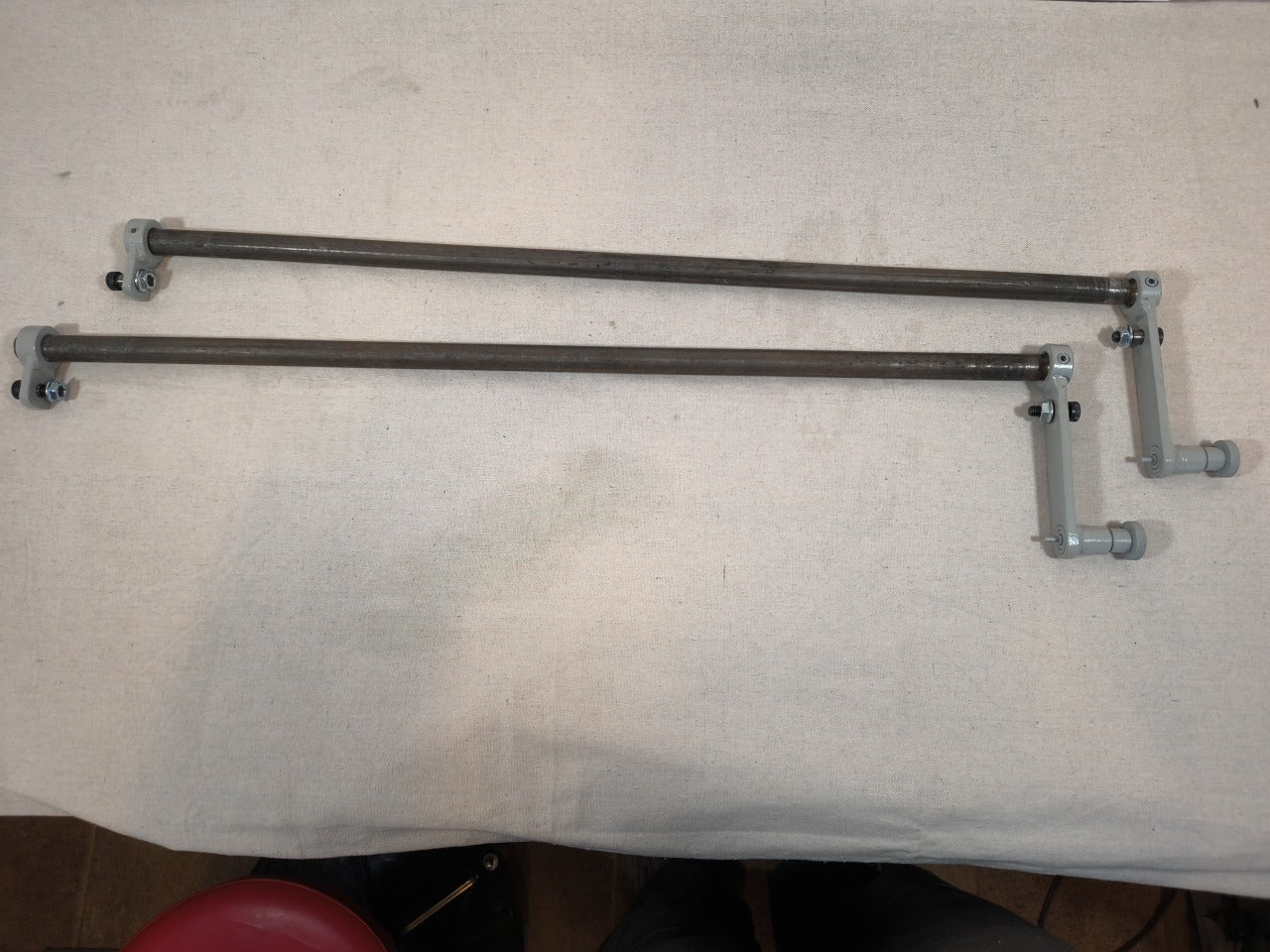 Brush Carrier Shaft Upgrade Kit for M-2B & Eliminator Seed Cleaners