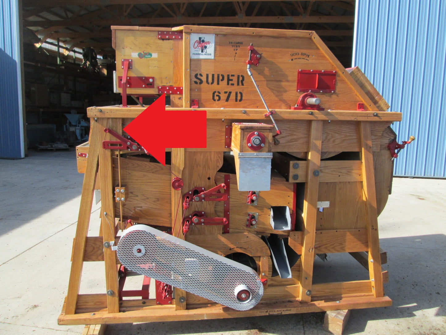 Shoe Hanger Block Clipper 7 Series Seed Cleaners