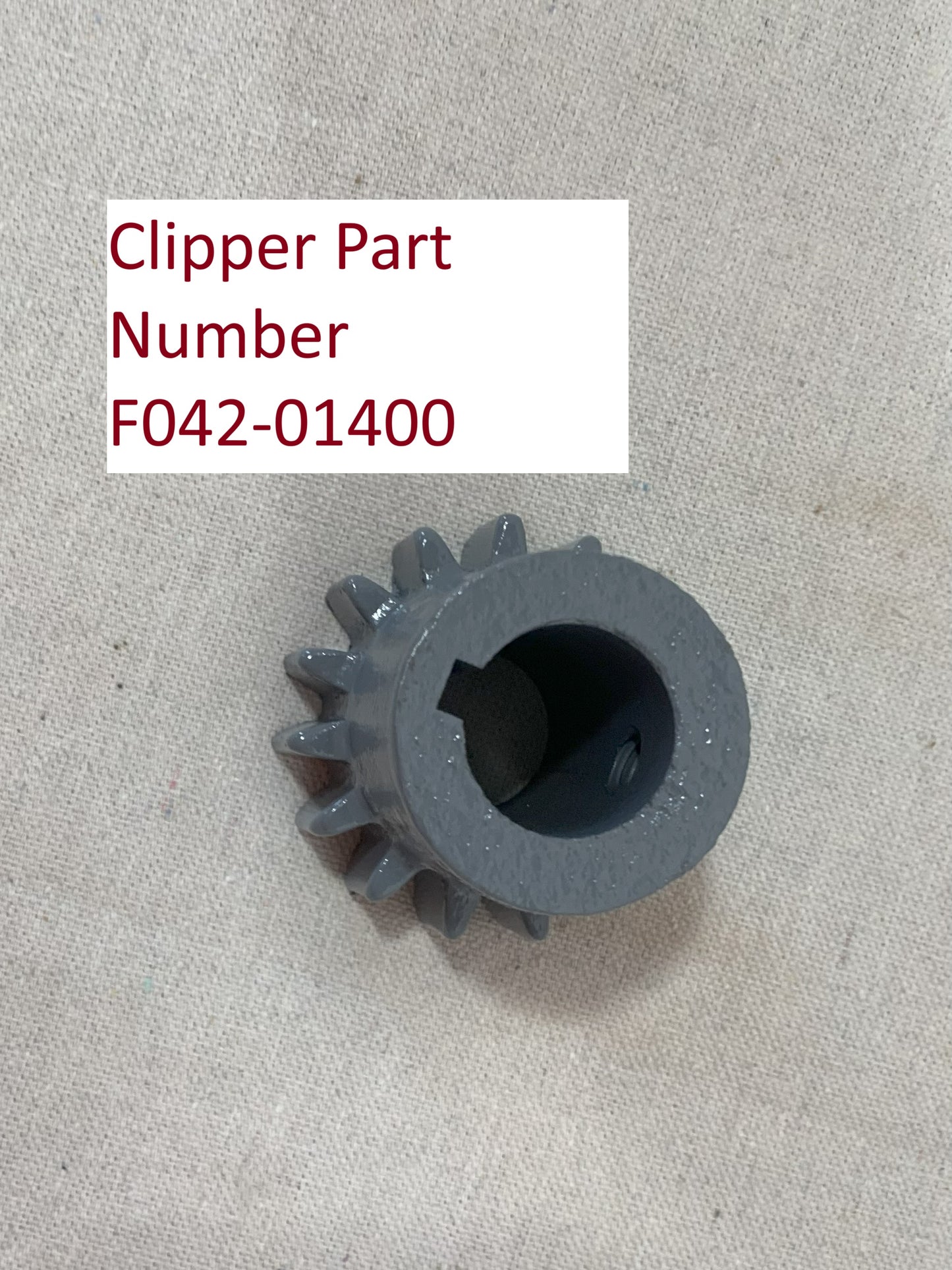 15 Tooth Hopper Gear for Clipper Seed Cleaners