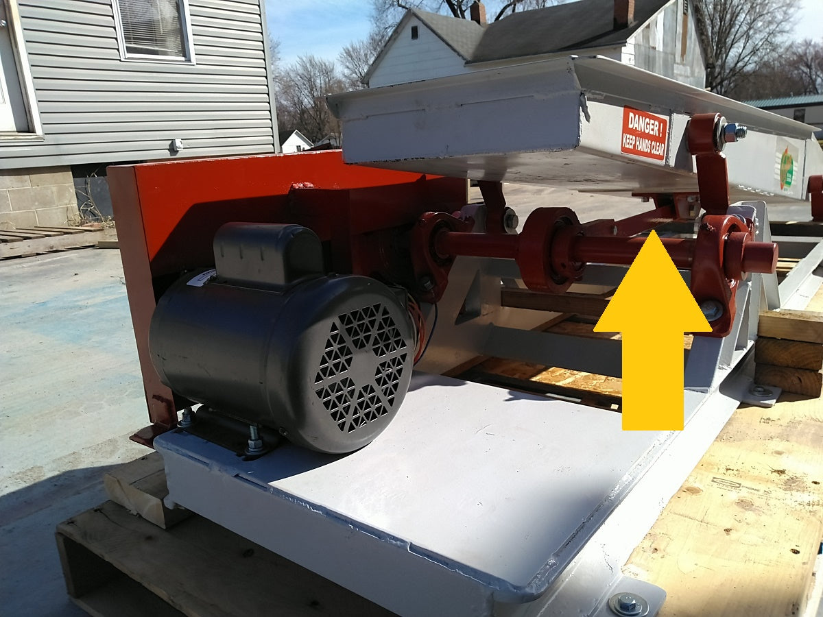 Pitman Arm with Bearing for Clipper cleaners