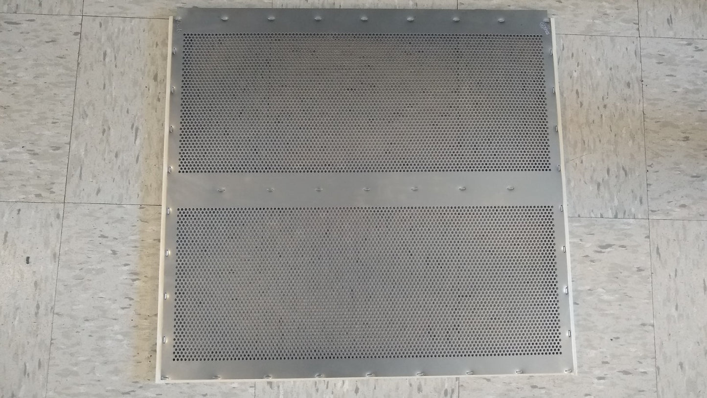 Clipper M2B & Eliminator screen - 24.5" x 22.25" with ROUND holes