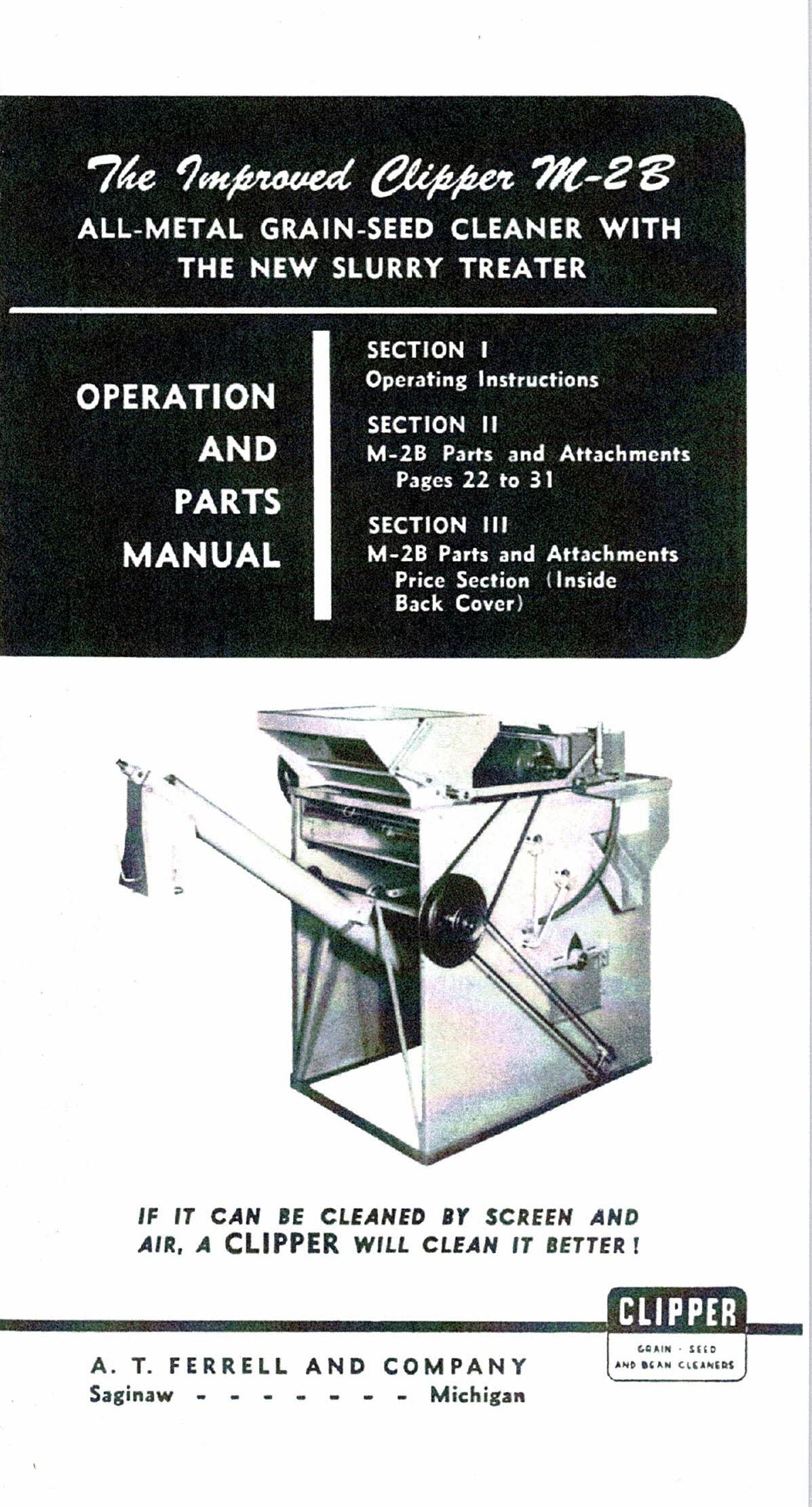 Clipper M2B manual