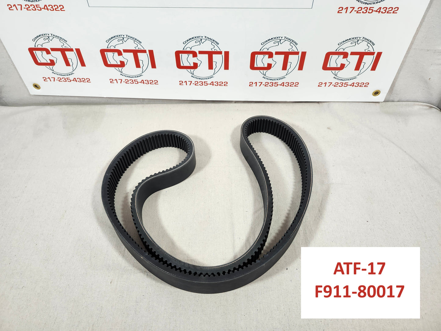 Wide Vari-Speed Belt for Clipper Seed Cleaners