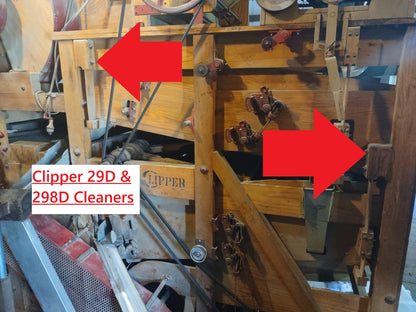 Shoe Hanger Block Size 2.5” X 6” For Clipper Seed Cleaners