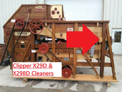 Shoe Hanger Block Size 2.5” X 6” For Clipper Seed Cleaners