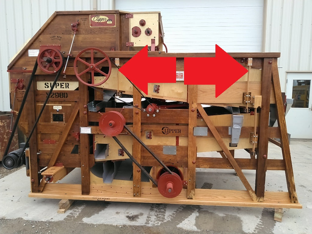 Shoe Hanger Block Size 1.75” X 4” For Clipper Seed Cleaners