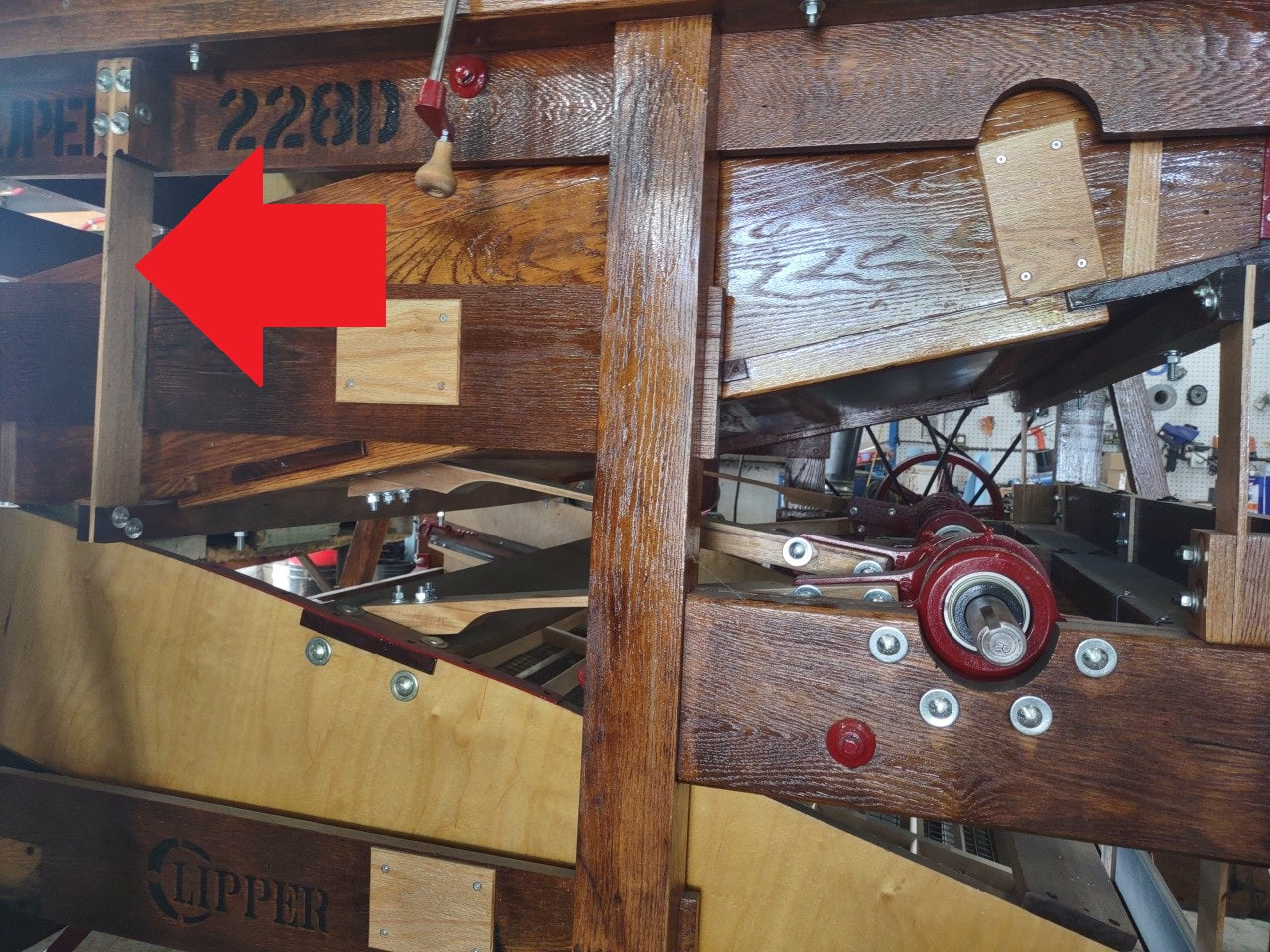 Shoe Hanger Block Size 1.75” X 4” For Clipper Seed Cleaners