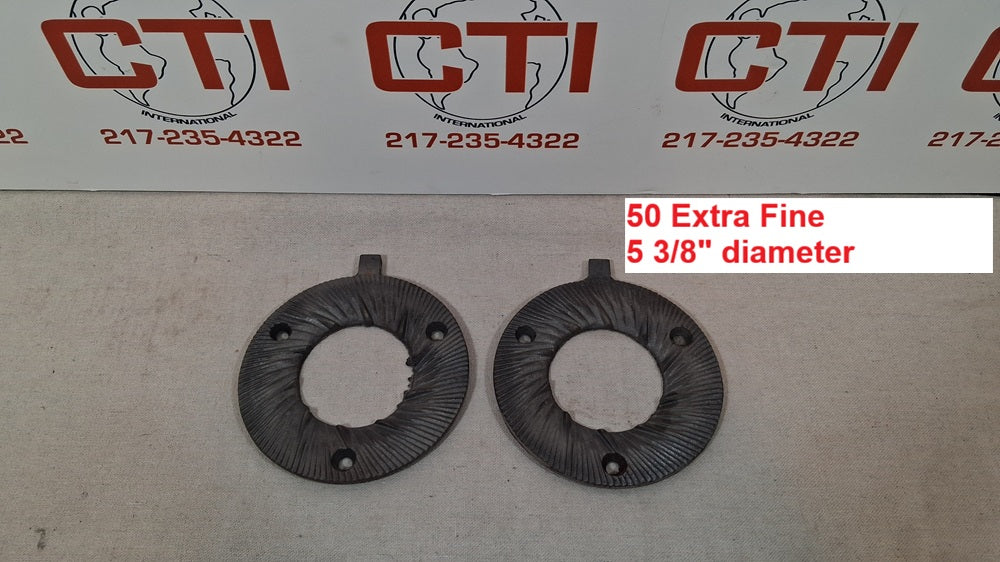 C.S. Bell burr mill Burr Set