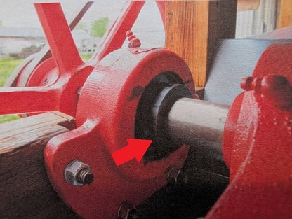 Rounded Race 1 1/2 Bore Bearing