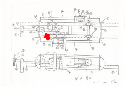 Brush Drive Gear for Number 80 and 80-77 Brush Drive