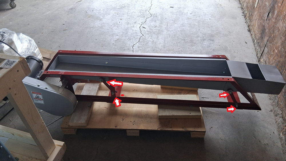 Needle Bearing Clipper Shaker Conveyor