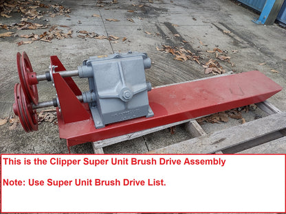Clipper Heavy Duty Brush Cable for Seed Cleaners (per foot)